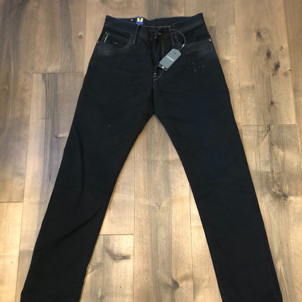G-Star Raw Blades Tapered - Mens Black Denim Jeans New With Tags W 30 L 32